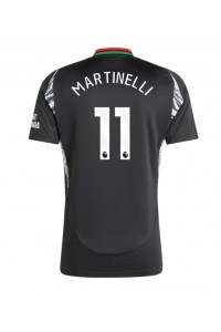 Arsenal Gabriel Martinelli #11 Fotballdrakt Borte Klær 2024-25 Korte ermer